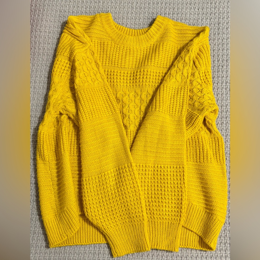 H&M Gold Yellow Women's Cardigan